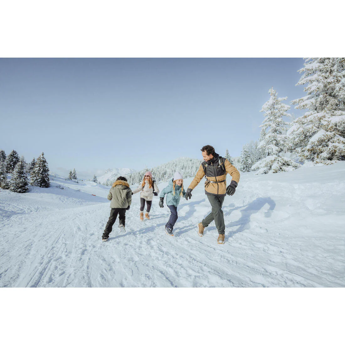Kids Waterproof Snow Boots SH500 - Image 8