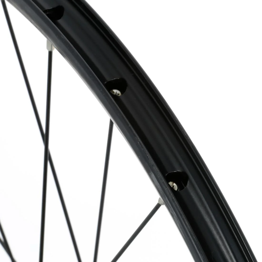 Kids Wheel 24" Front Double Wall Rim Disc - Black - Image 2