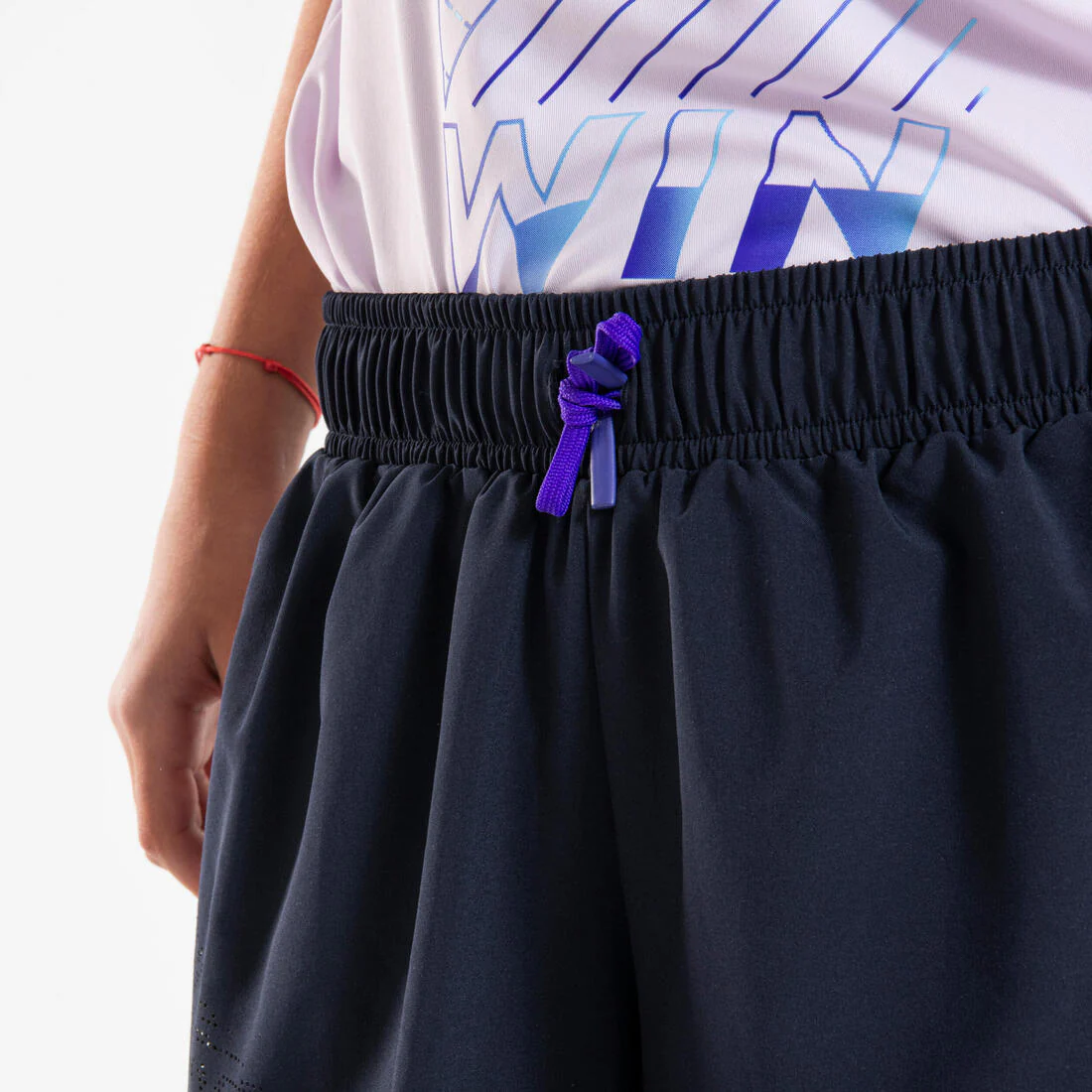 KIPRUN DRY girls' 2-in-1 breathable running tight shorts - Image 10