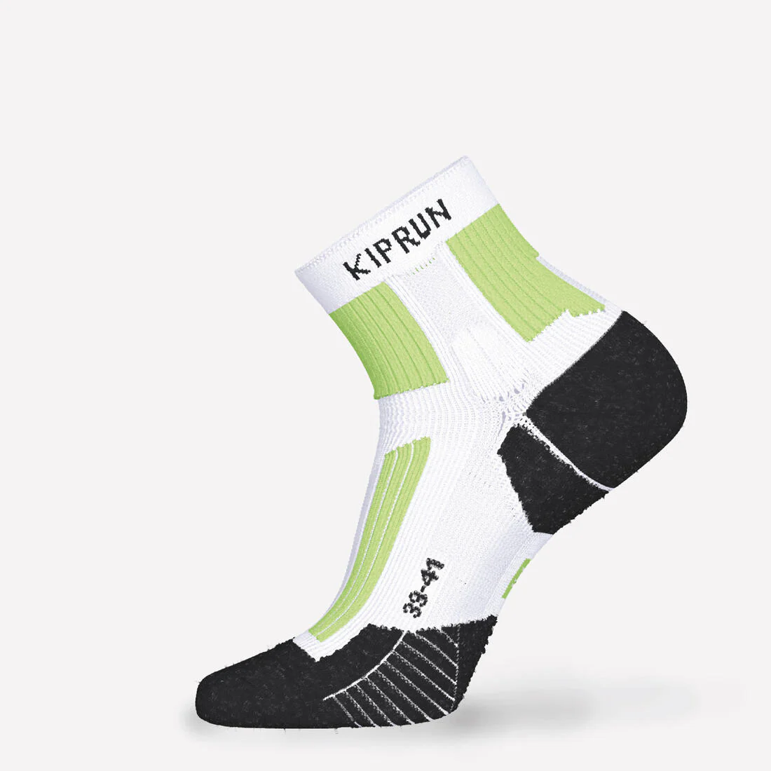 KIPRUN XTECHNO run900 X running socks white/green - Image 5