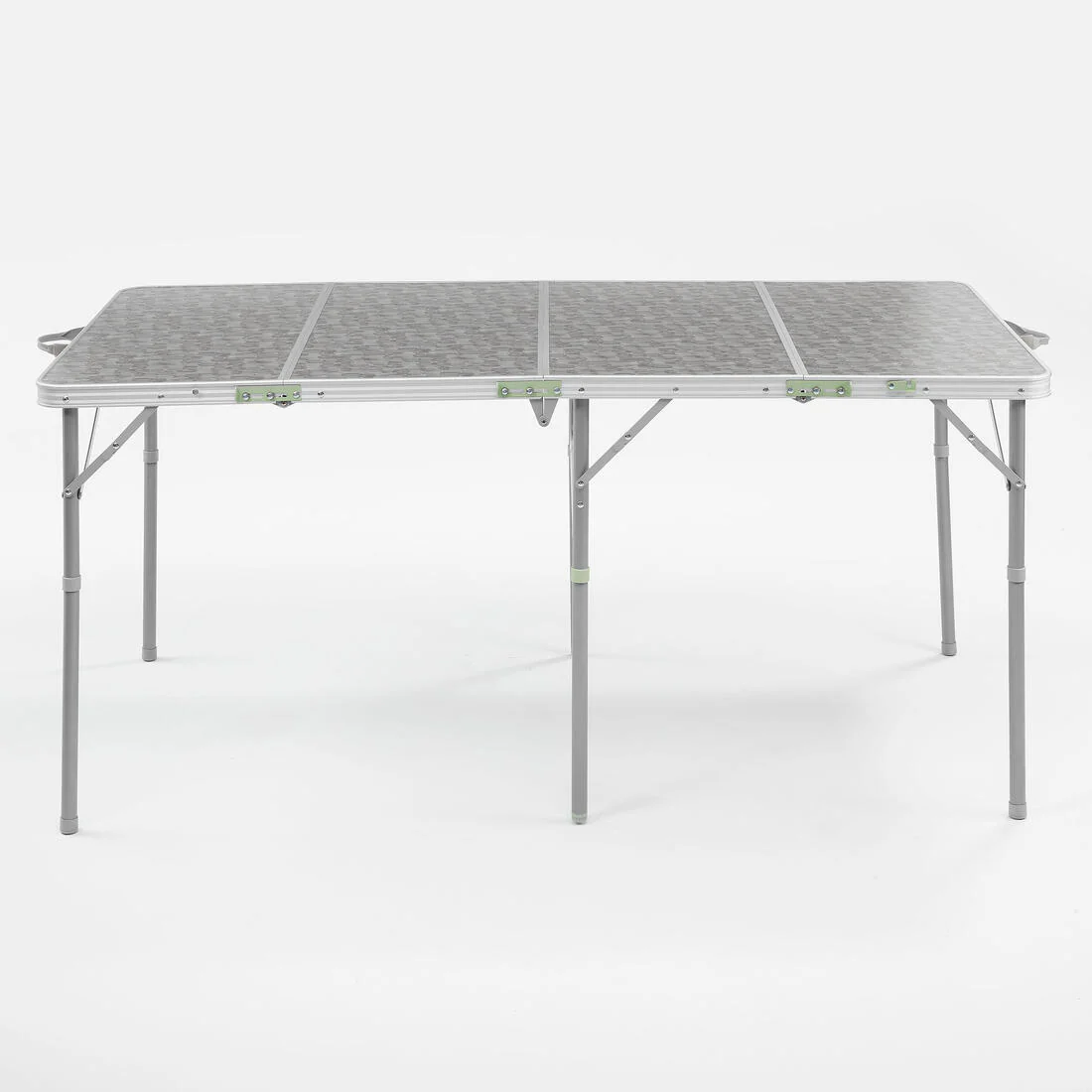 Large Folding Camping Table - 6 to 8 People - Green - Image 6