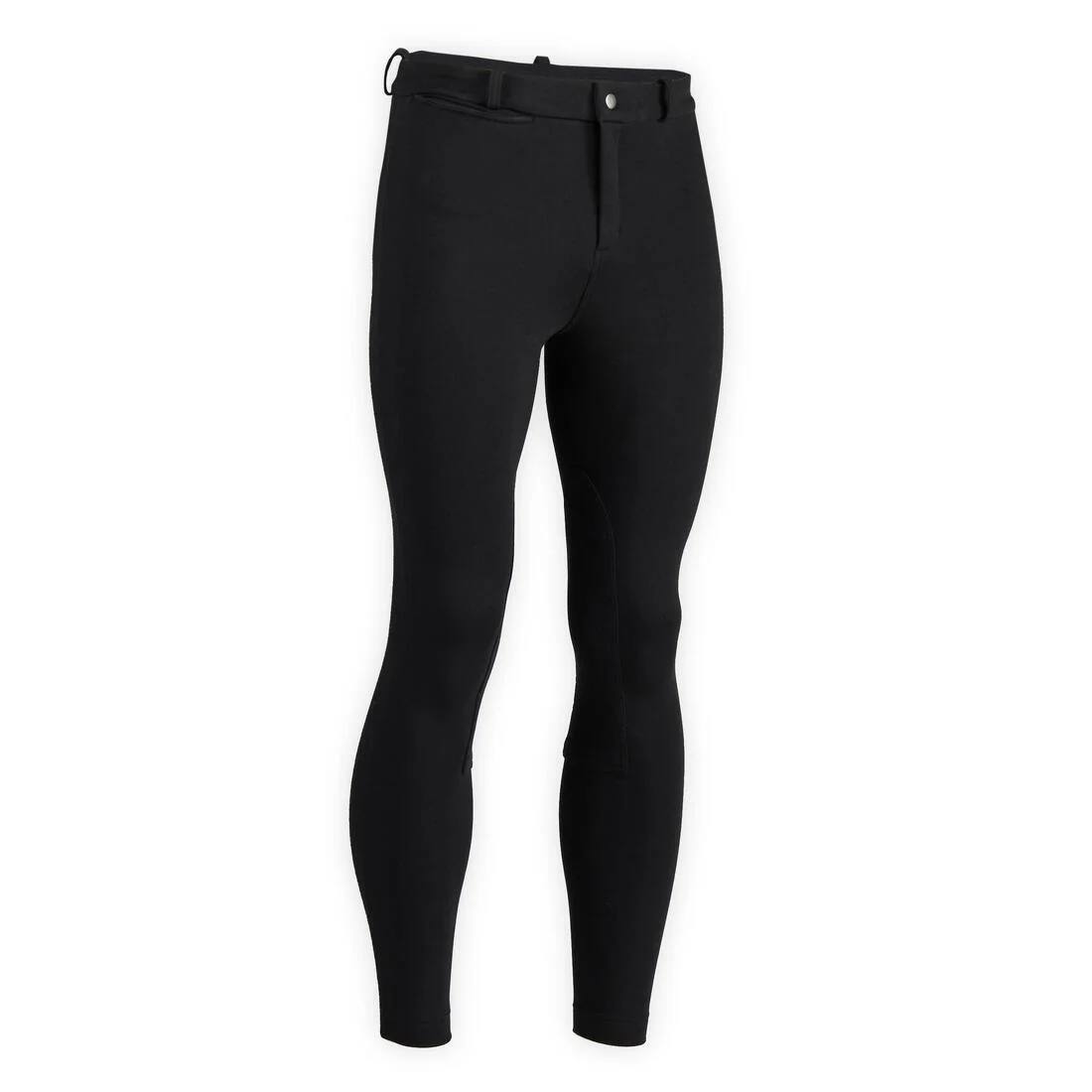 Men 100 Horse Riding Jodhpurs - Black - Image 7