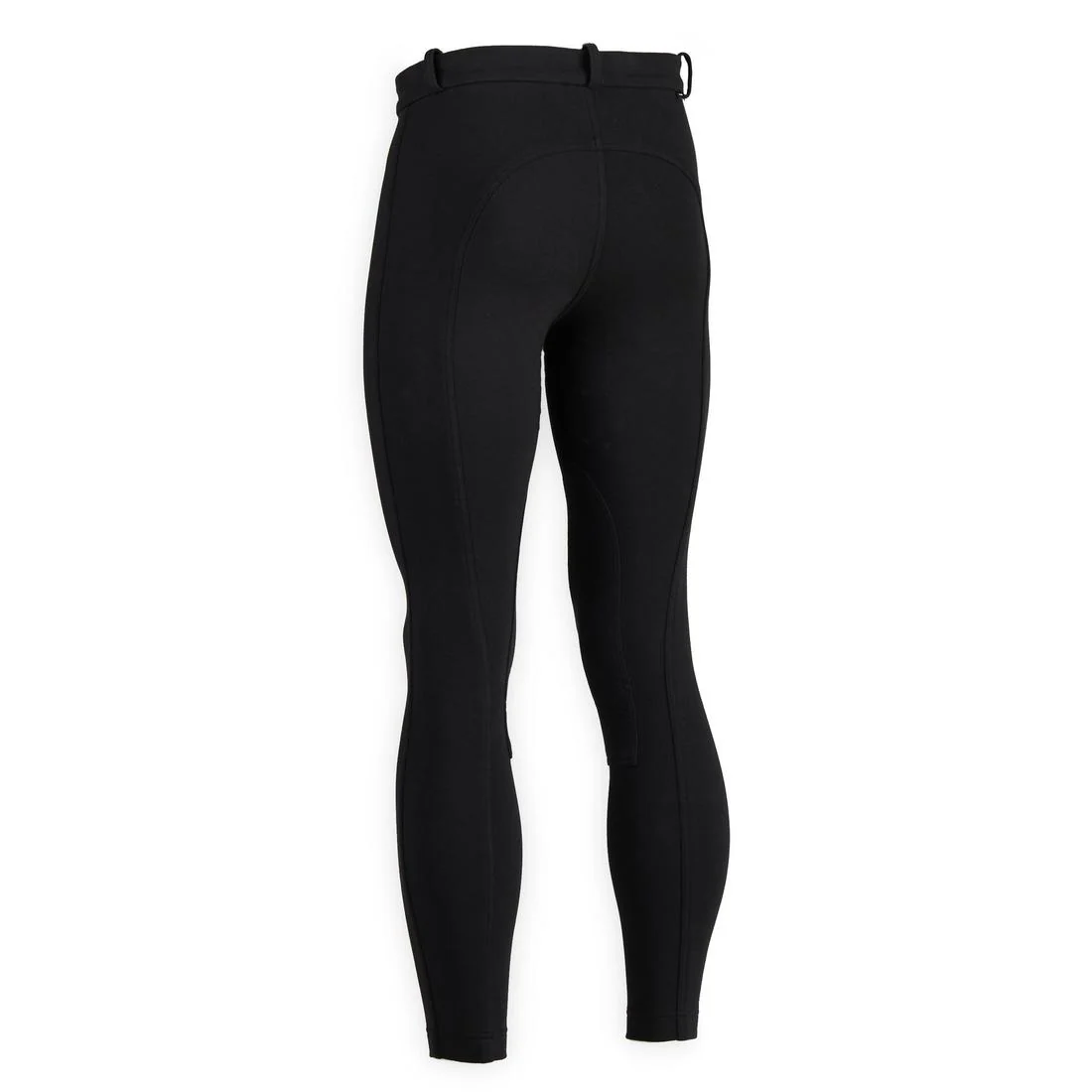 Men 100 Horse Riding Jodhpurs - Black - Image 8
