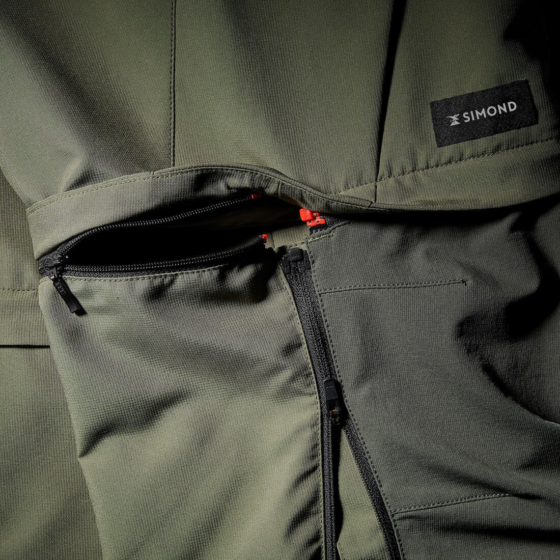 Men's 2-in-1 adjustable and durable hiking trousers – MT500 - Image 12