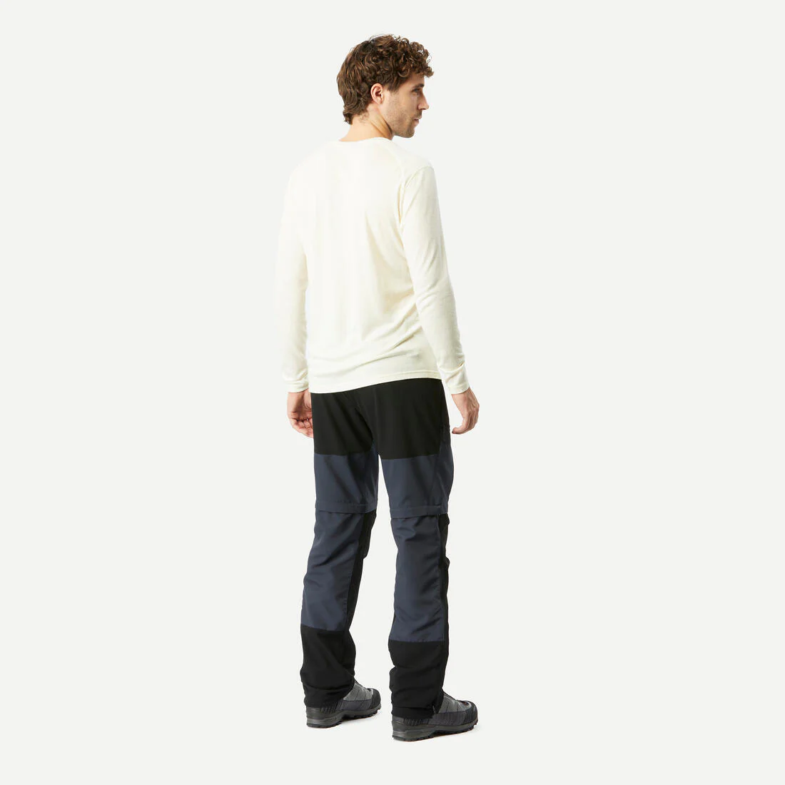 Men's 2-in-1 adjustable and durable hiking trousers – MT500 - Image 13