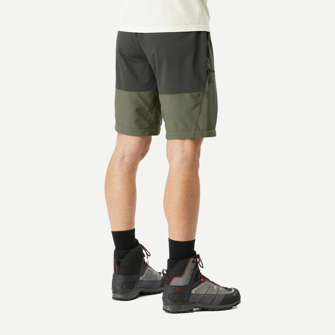 Men's 2-in-1 adjustable and durable hiking trousers – MT500 - Image 5