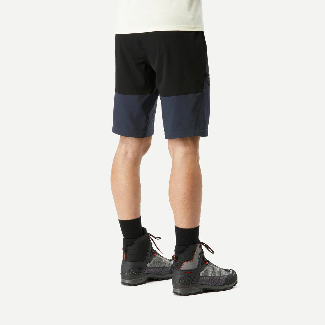Men's 2-in-1 adjustable and durable hiking trousers – MT500 - Image 6