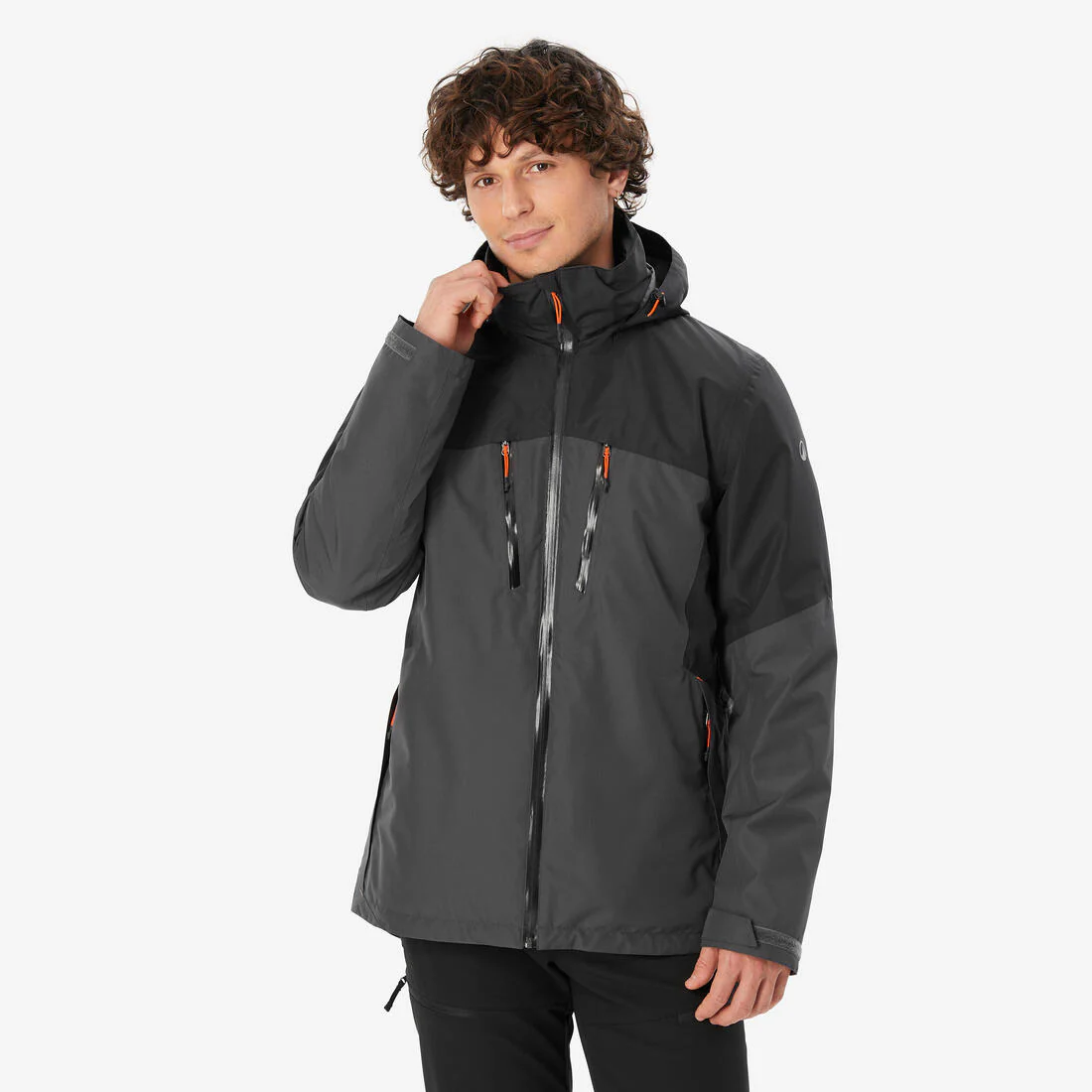 Men’s 3in1 waterproof hiking jacket -10°C, MH500 Mountain
