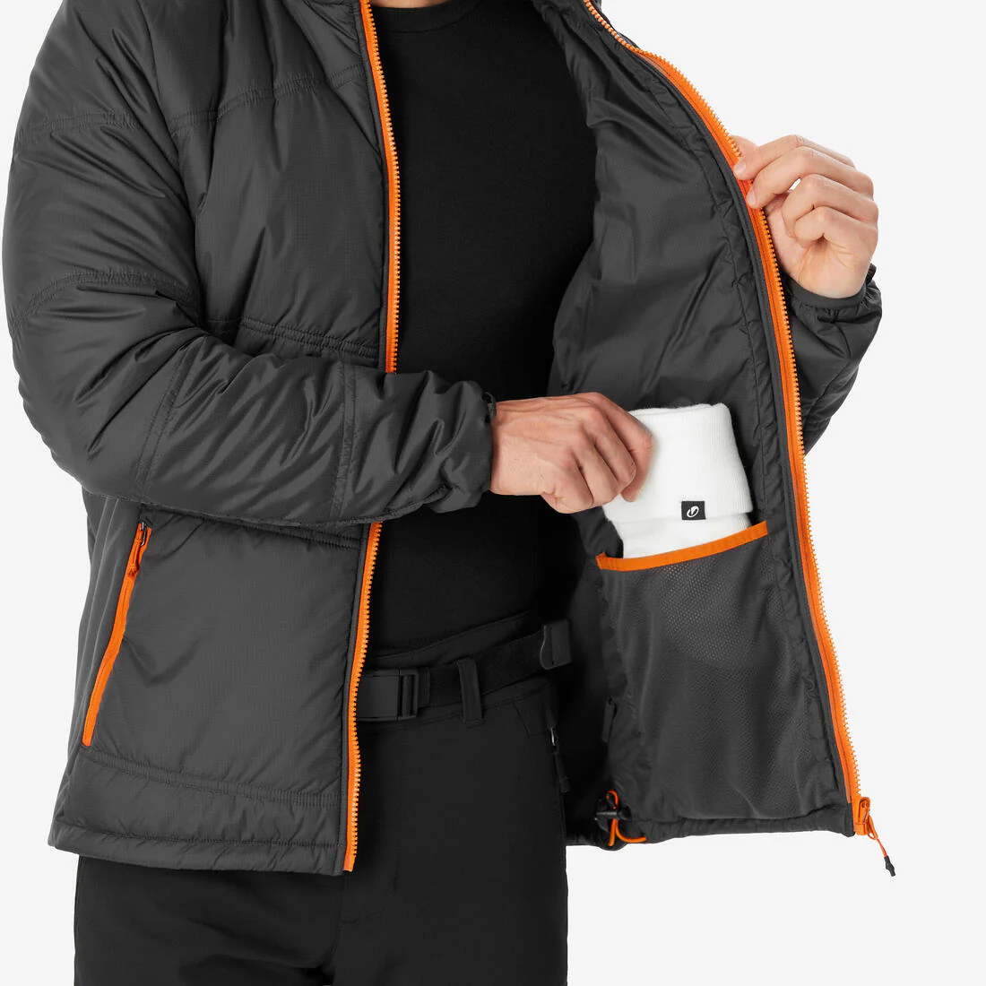 Men’s 3in1 waterproof hiking jacket -10°C, MH500 Mountain - Image 17