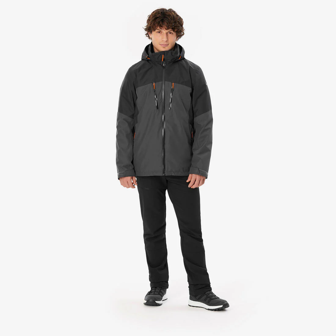 Men’s 3in1 waterproof hiking jacket -10°C, MH500 Mountain - Image 3