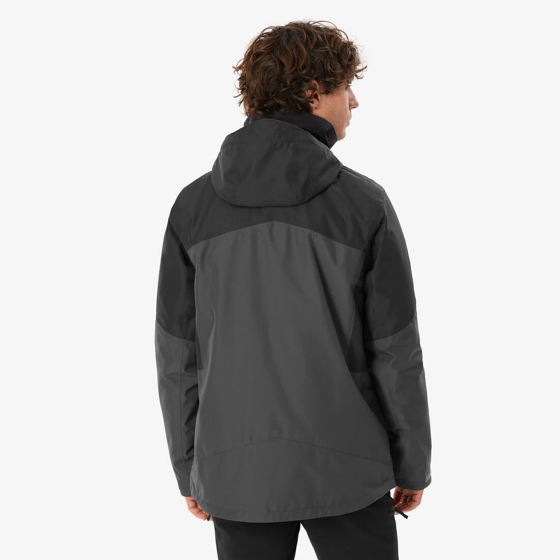 Men’s 3in1 waterproof hiking jacket -10°C, MH500 Mountain - Image 6