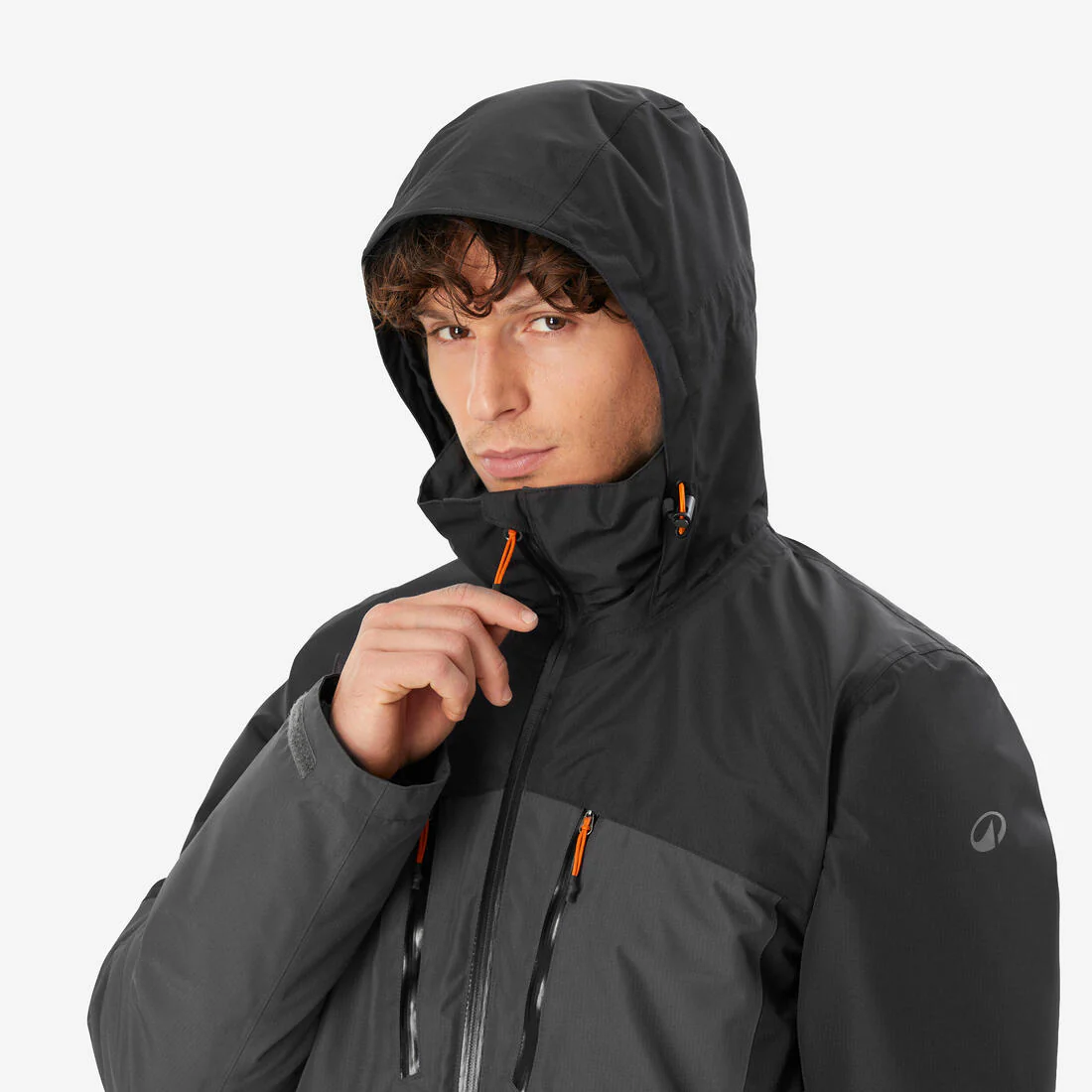 Men’s 3in1 waterproof hiking jacket -10°C, MH500 Mountain - Image 8