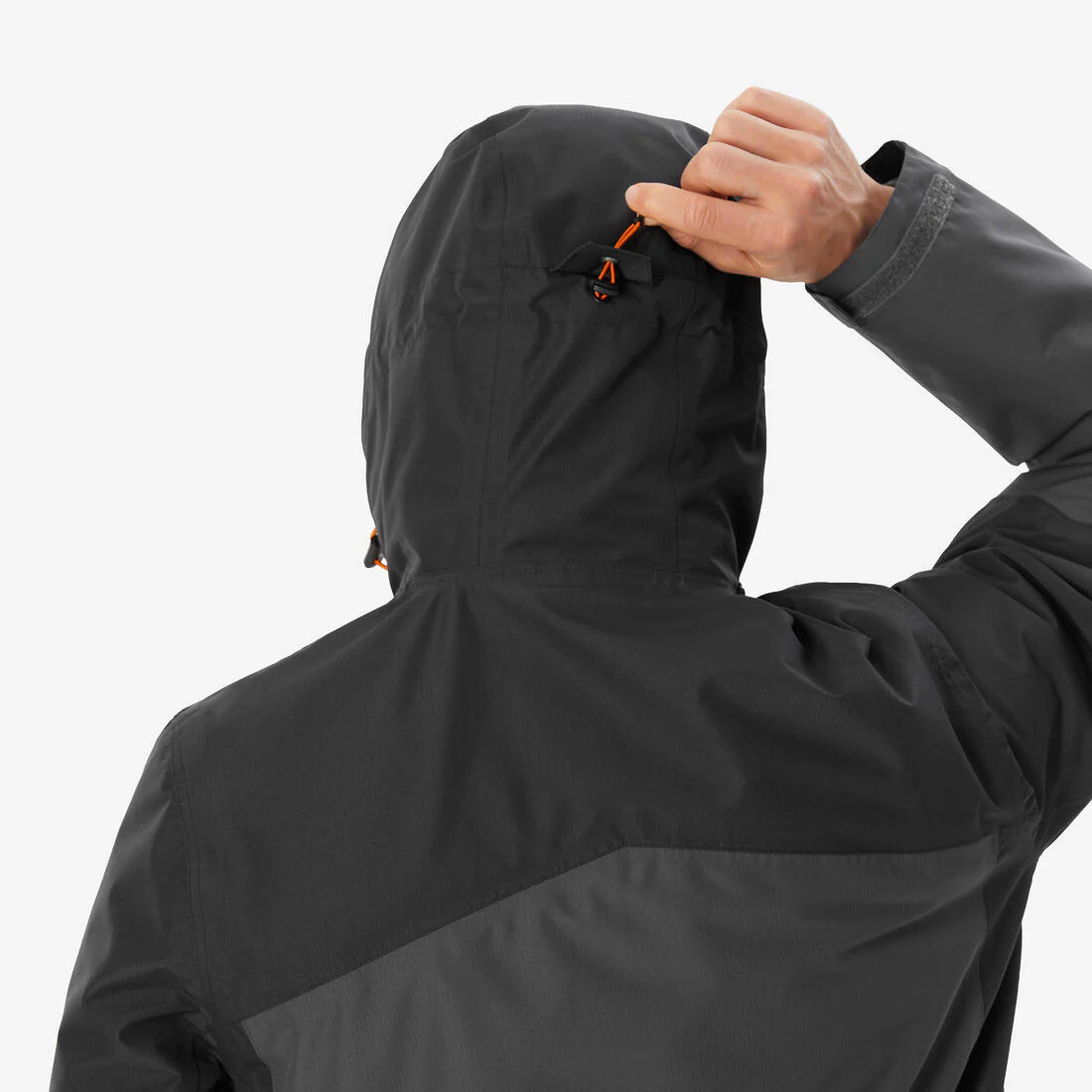 Men’s 3in1 waterproof hiking jacket -10°C, MH500 Mountain - Image 9