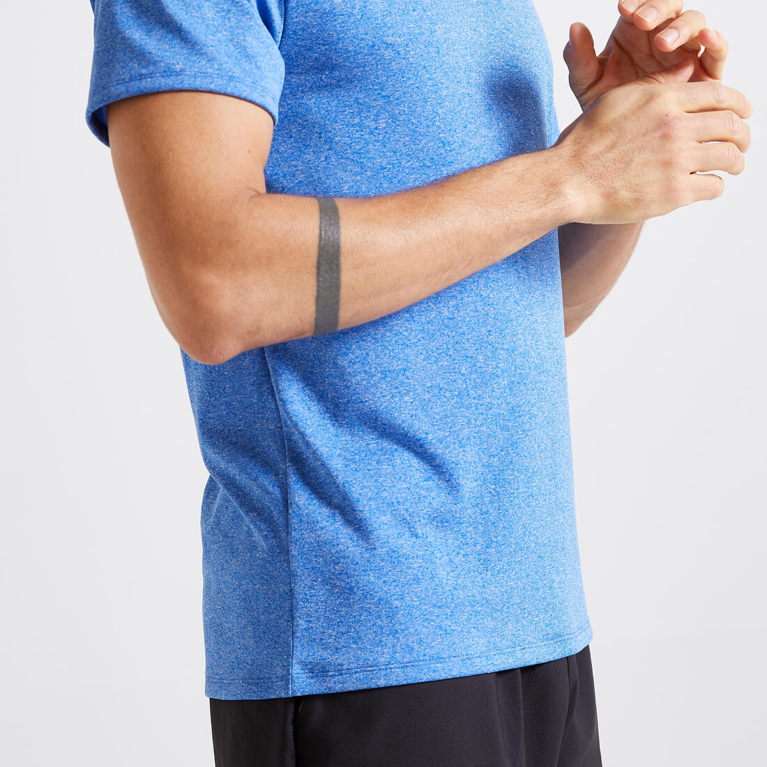 Men's Breathable Crew Neck Essential Fitness T-Shirt - Image 10