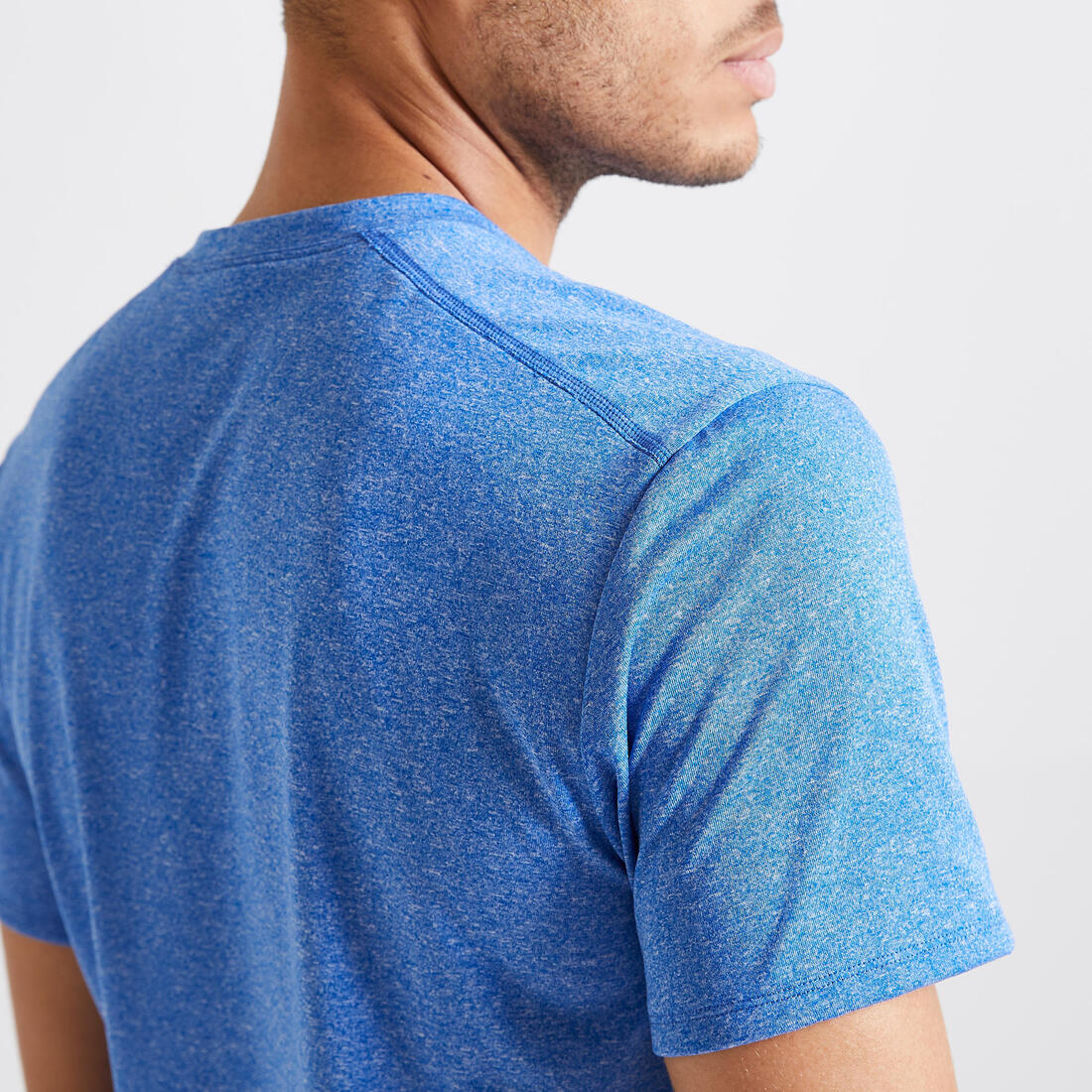 Men's Breathable Crew Neck Essential Fitness T-Shirt - Image 14