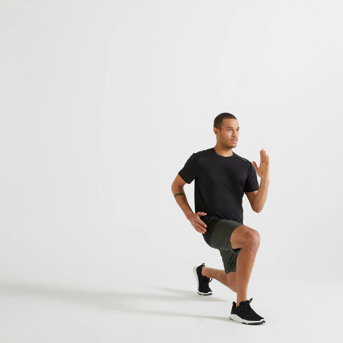 Men's Breathable Crew Neck Essential Fitness T-Shirt - Image 4