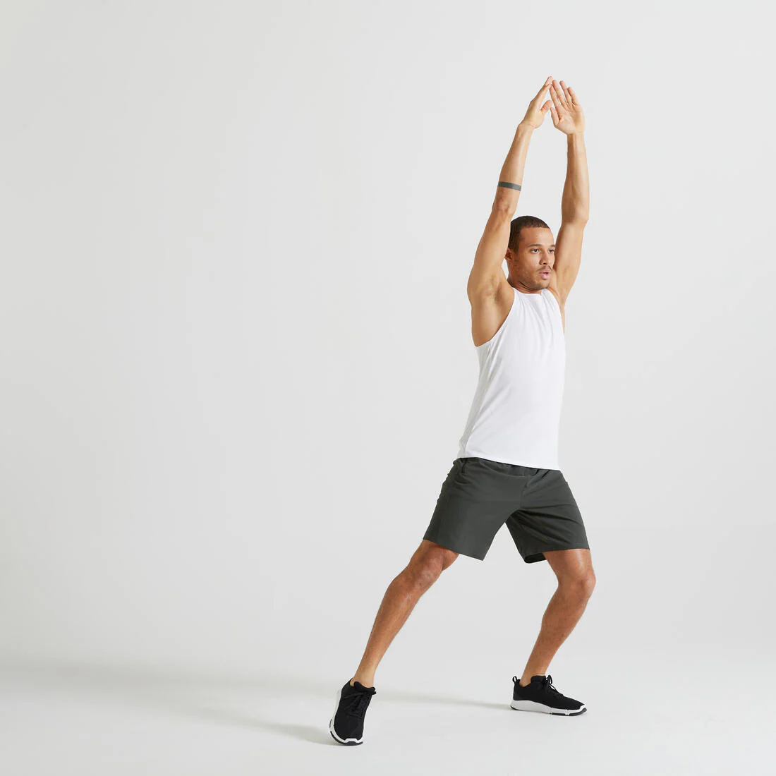 Men's Breathable Crew Neck Fitness Essential Tank Top - Image 2