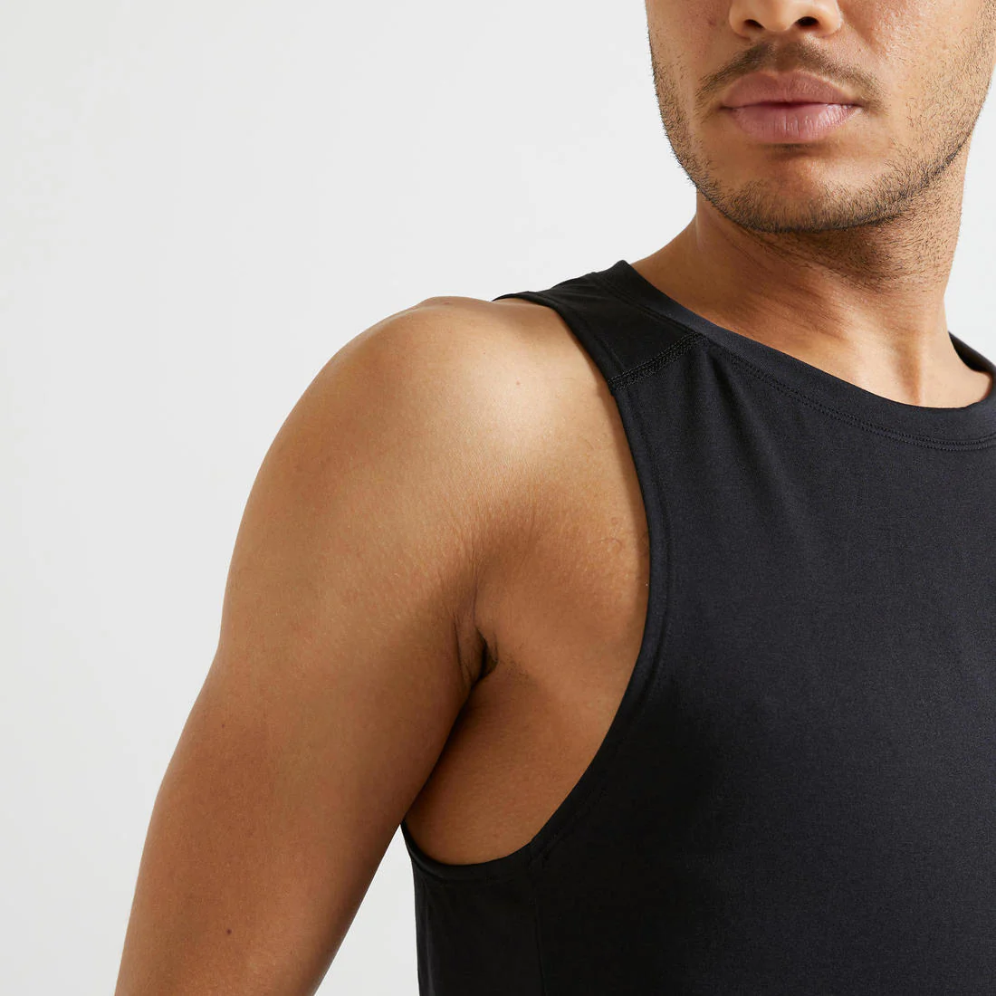 Men's Breathable Crew Neck Fitness Essential Tank Top - Image 7