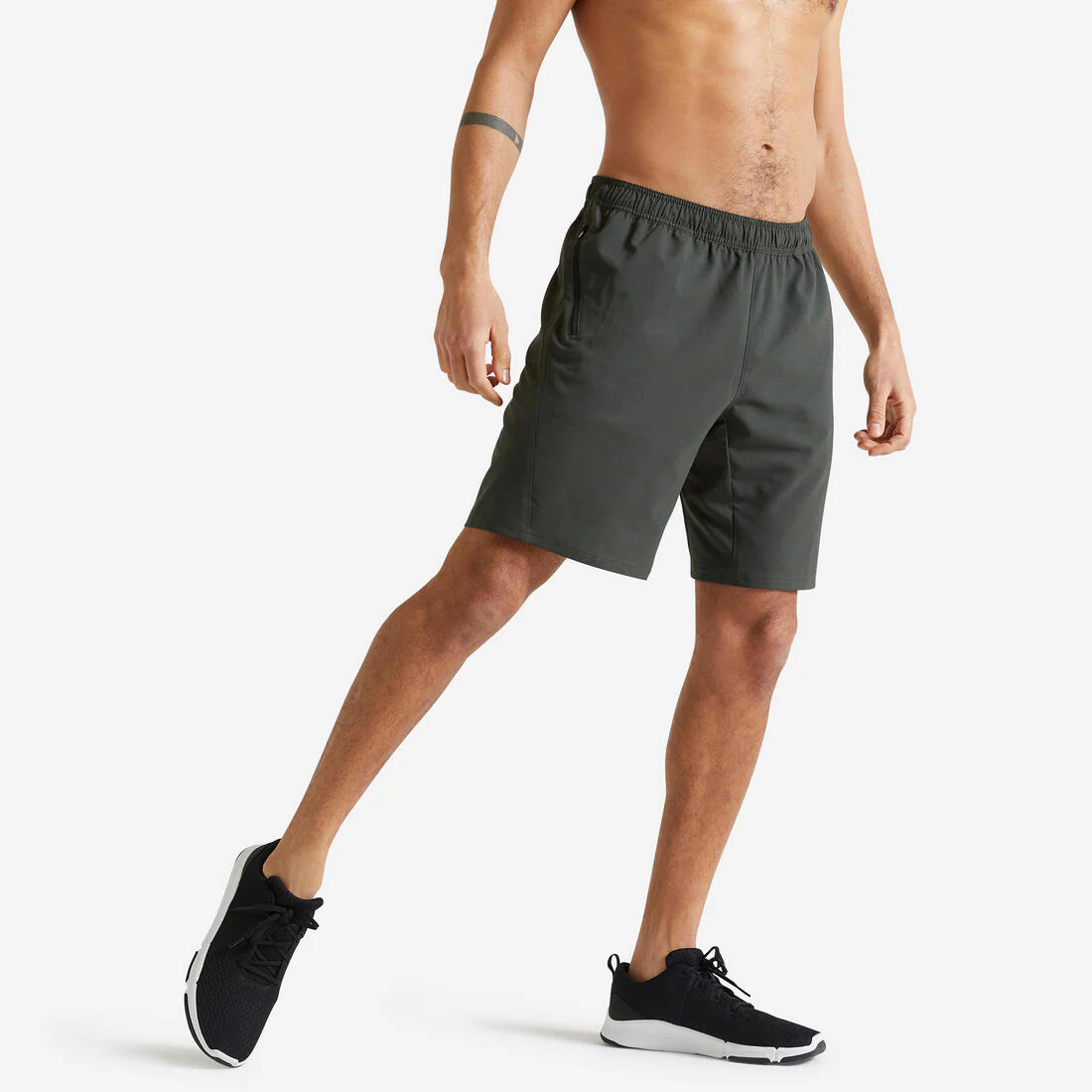 Men's Breathable Fitness Shorts with Zip-Up Pockets - Image 12