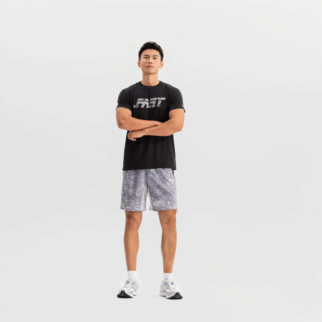 Men's Breathable Fitness Shorts with Zip-Up Pockets - Image 65