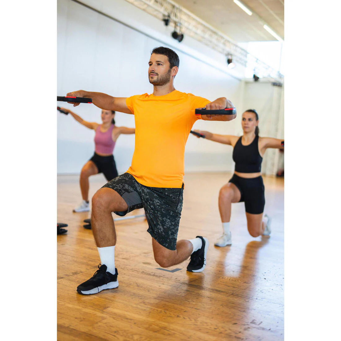 Men's Breathable Fitness Shorts with Zip-Up Pockets - Image 69