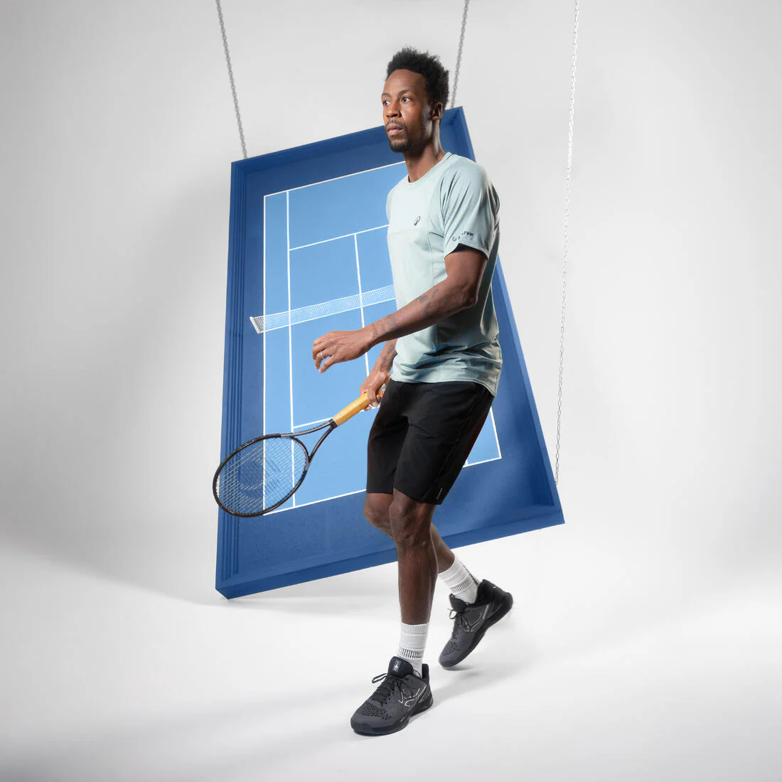 Men's Breathable Tennis Shorts Dry+ Gaël Monfils - Image 14