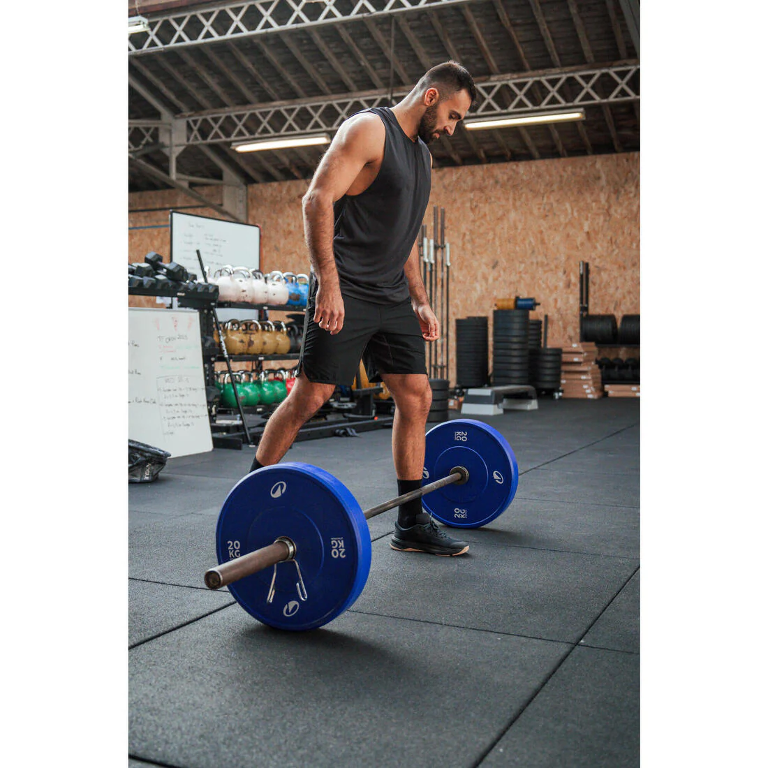 Men's Breathable Zip Pocket Cross Training Performance Shorts - Image 13