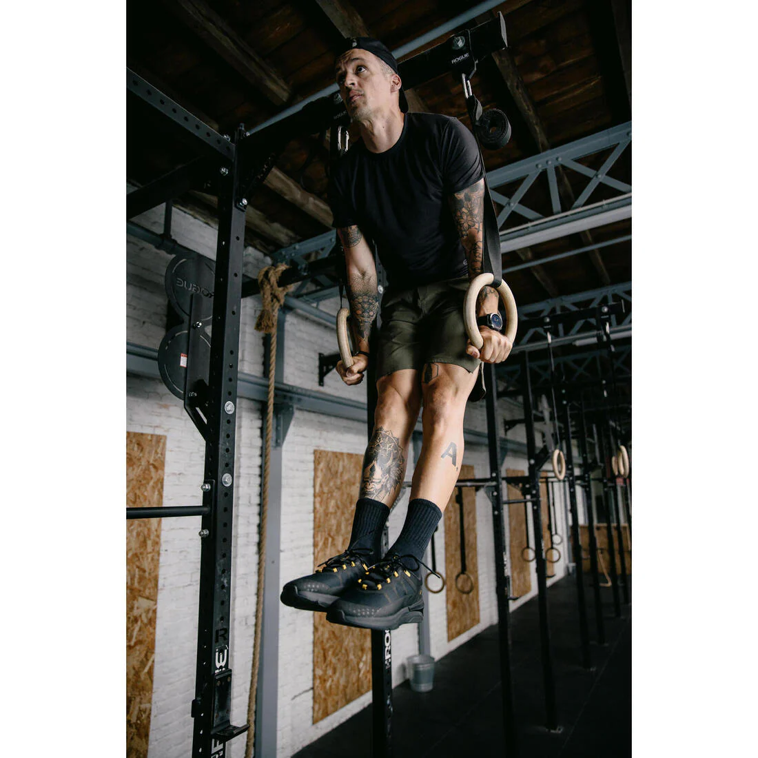 Men's Breathable Zip Pocket Cross Training Performance Shorts - Image 14