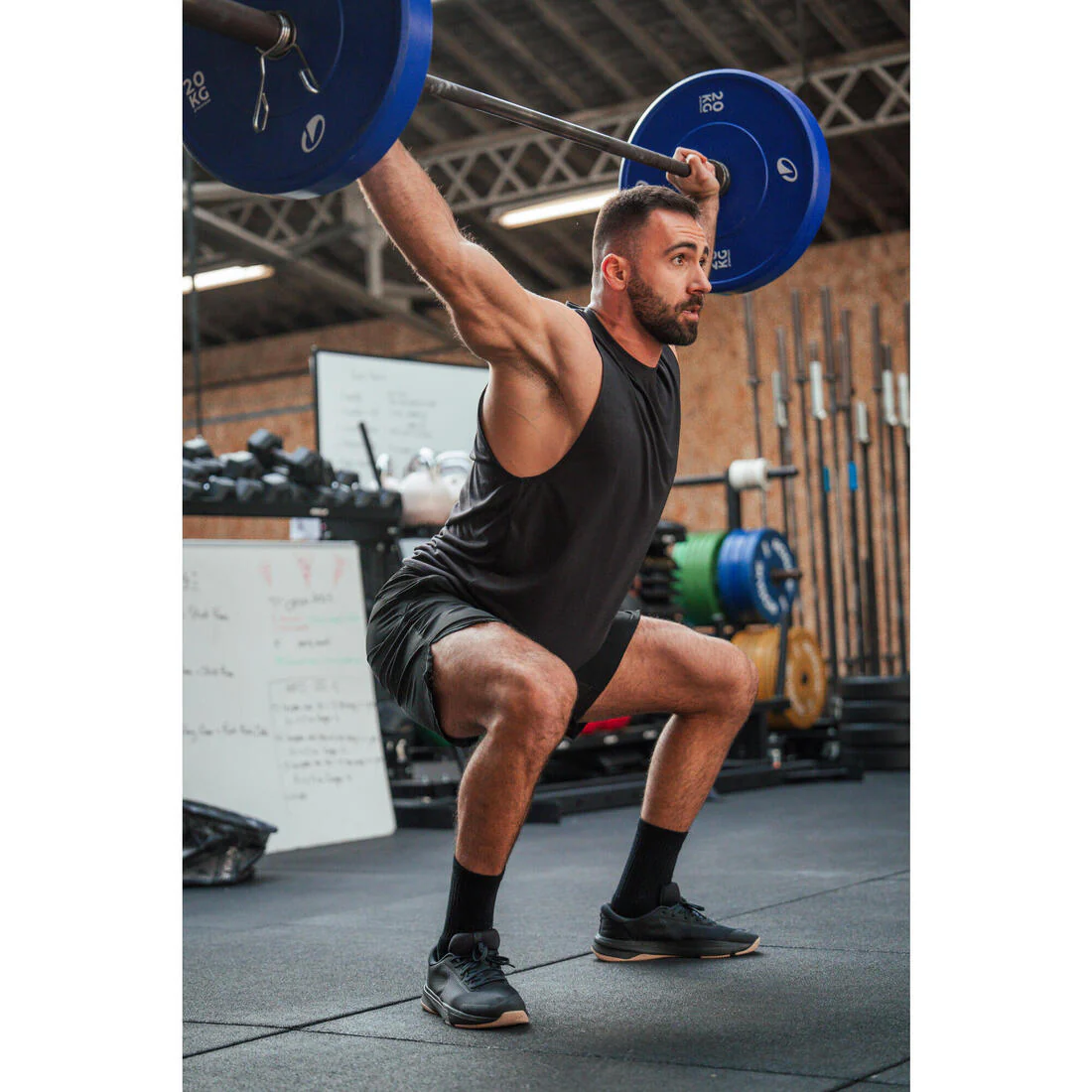 Men's Breathable Zip Pocket Cross Training Performance Shorts - Image 16