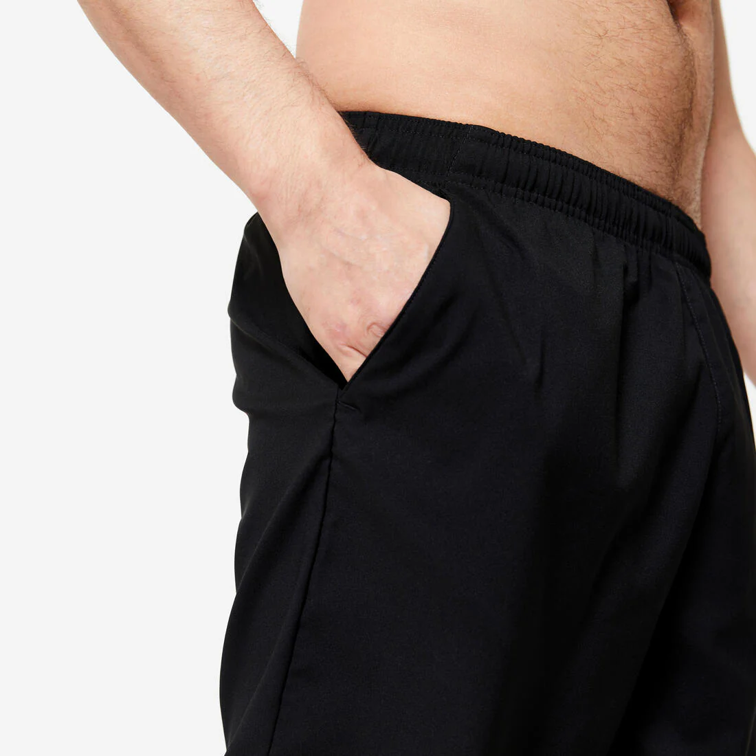 Men's Breathable Zip Pocket Cross Training Performance Shorts - Image 9
