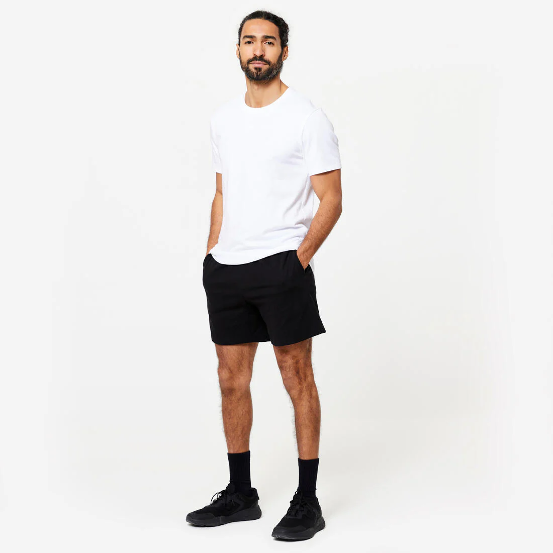 Men's Fitness Cotton T-Shirt Sportee 100 - Image 4
