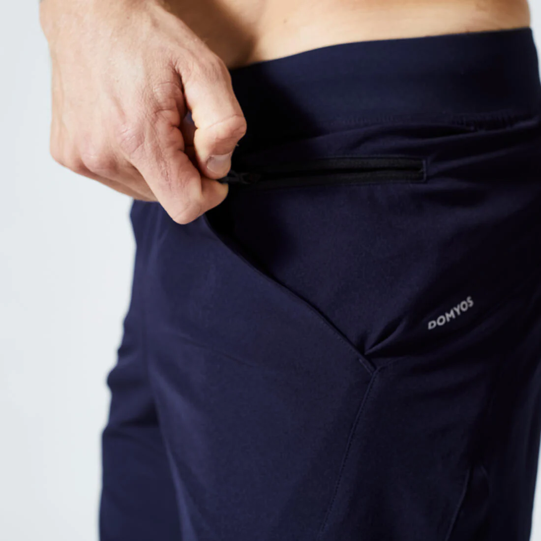 Men's Fitness Zip Pocket Breathable 2-in-1 Shorts - Image 23