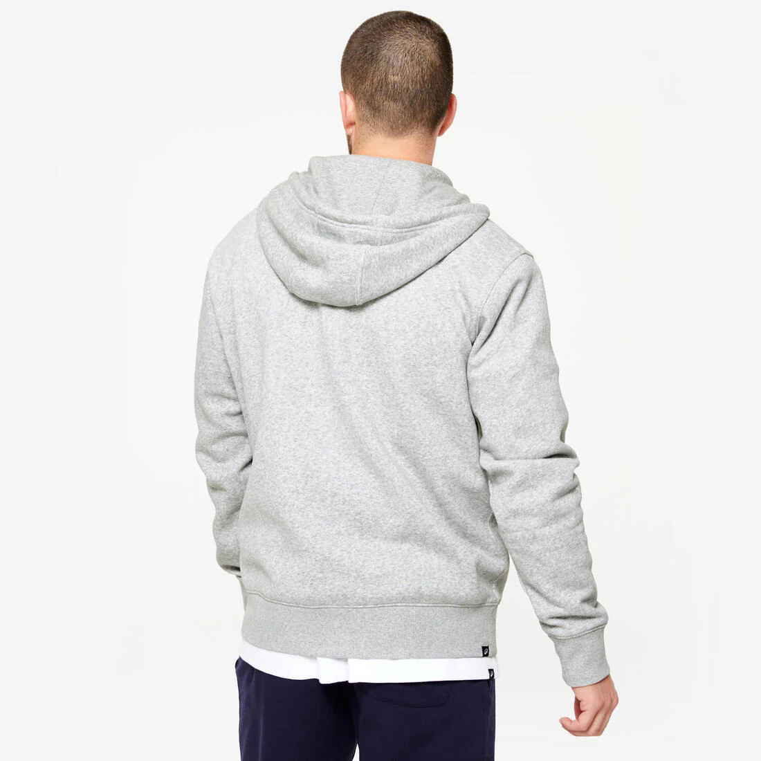 Men's Fleece Zip-Up Fitness Hoodie - Image 19