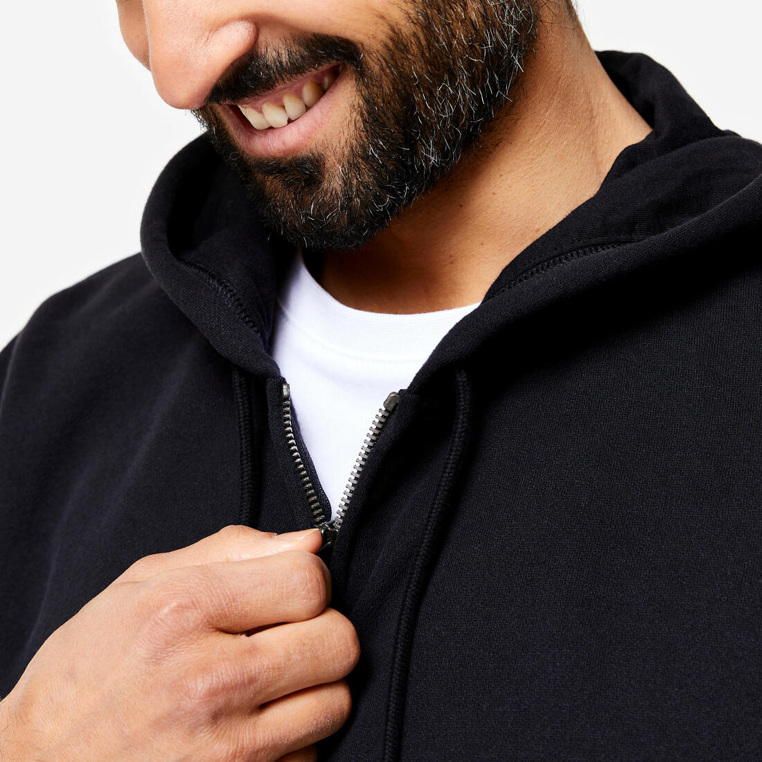 Men's Fleece Zip-Up Fitness Hoodie - Image 24