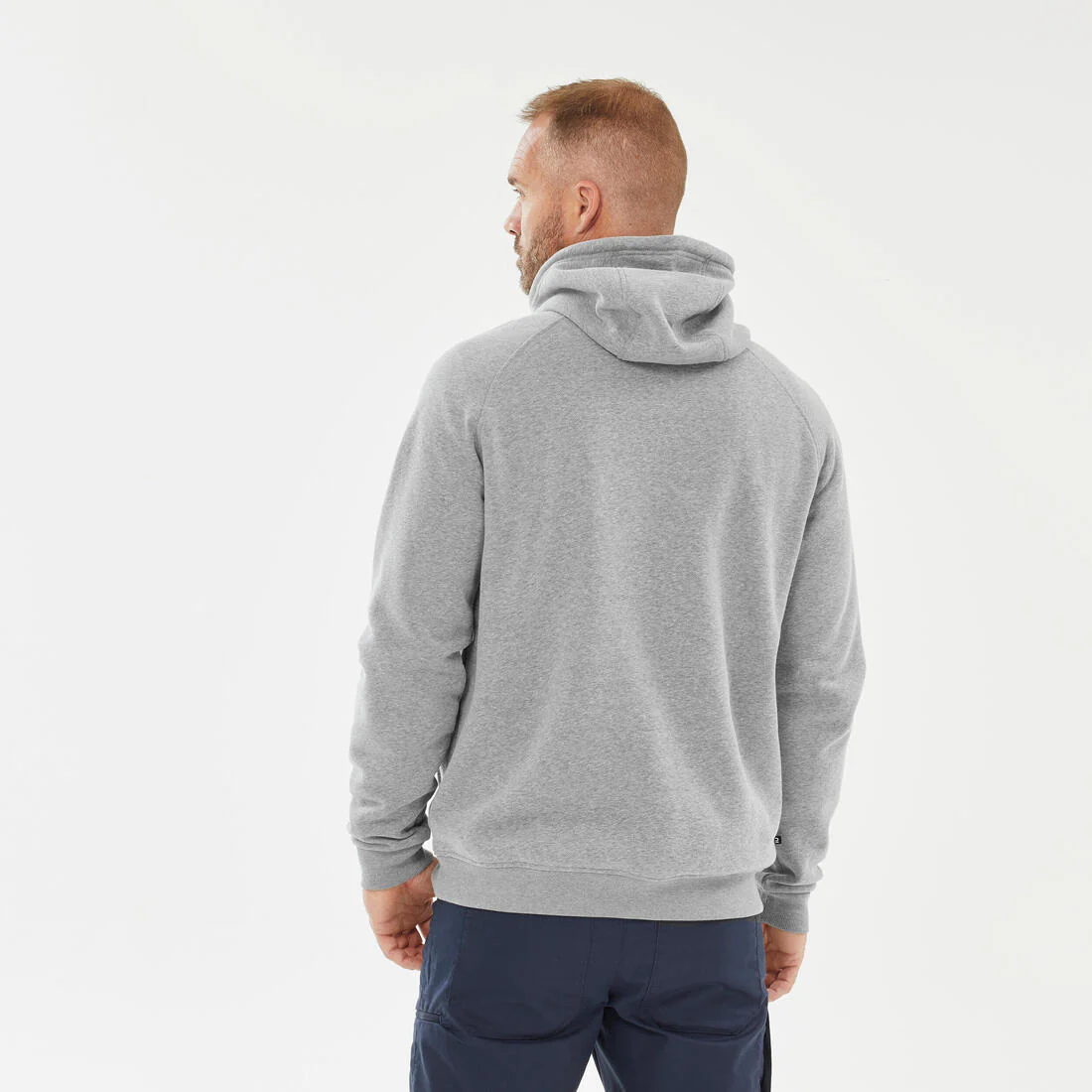 Men’s Hiking Hooded Sweatshirt - NH150 1/2 Zip - Image 4