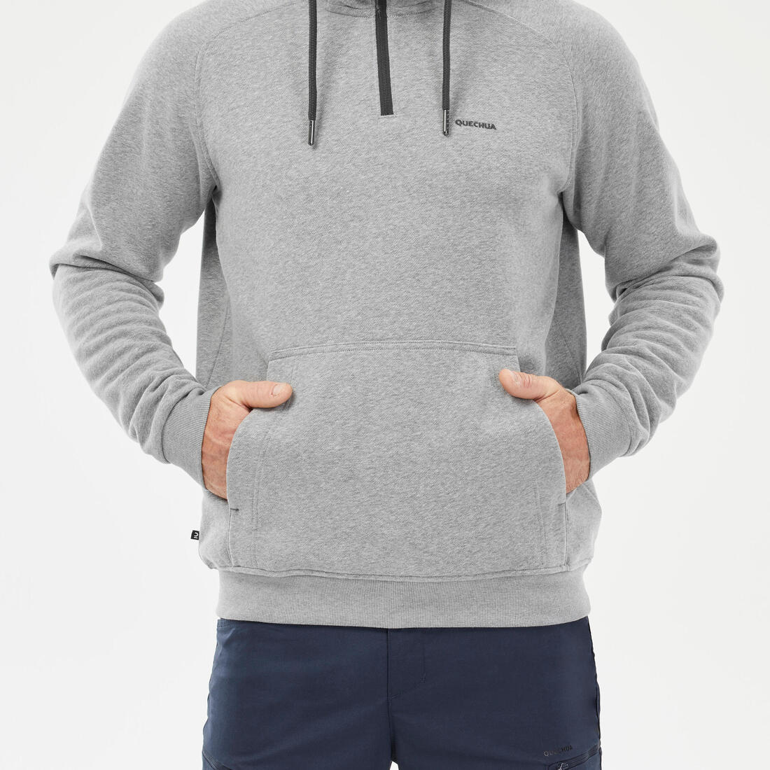 Men’s Hiking Hooded Sweatshirt - NH150 1/2 Zip - Image 6