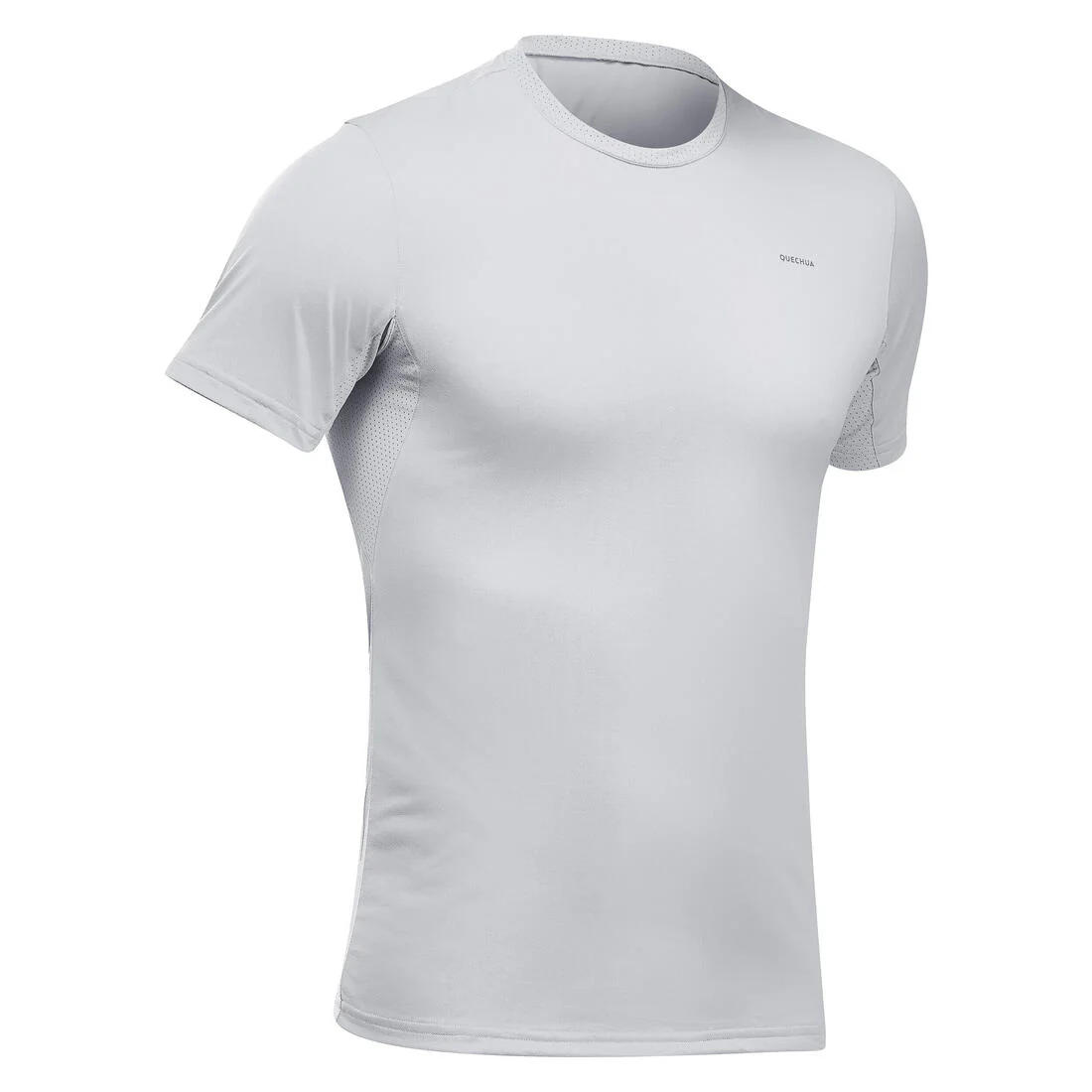 Men's Hiking Synthetic Short-Sleeved T-Shirt MH100