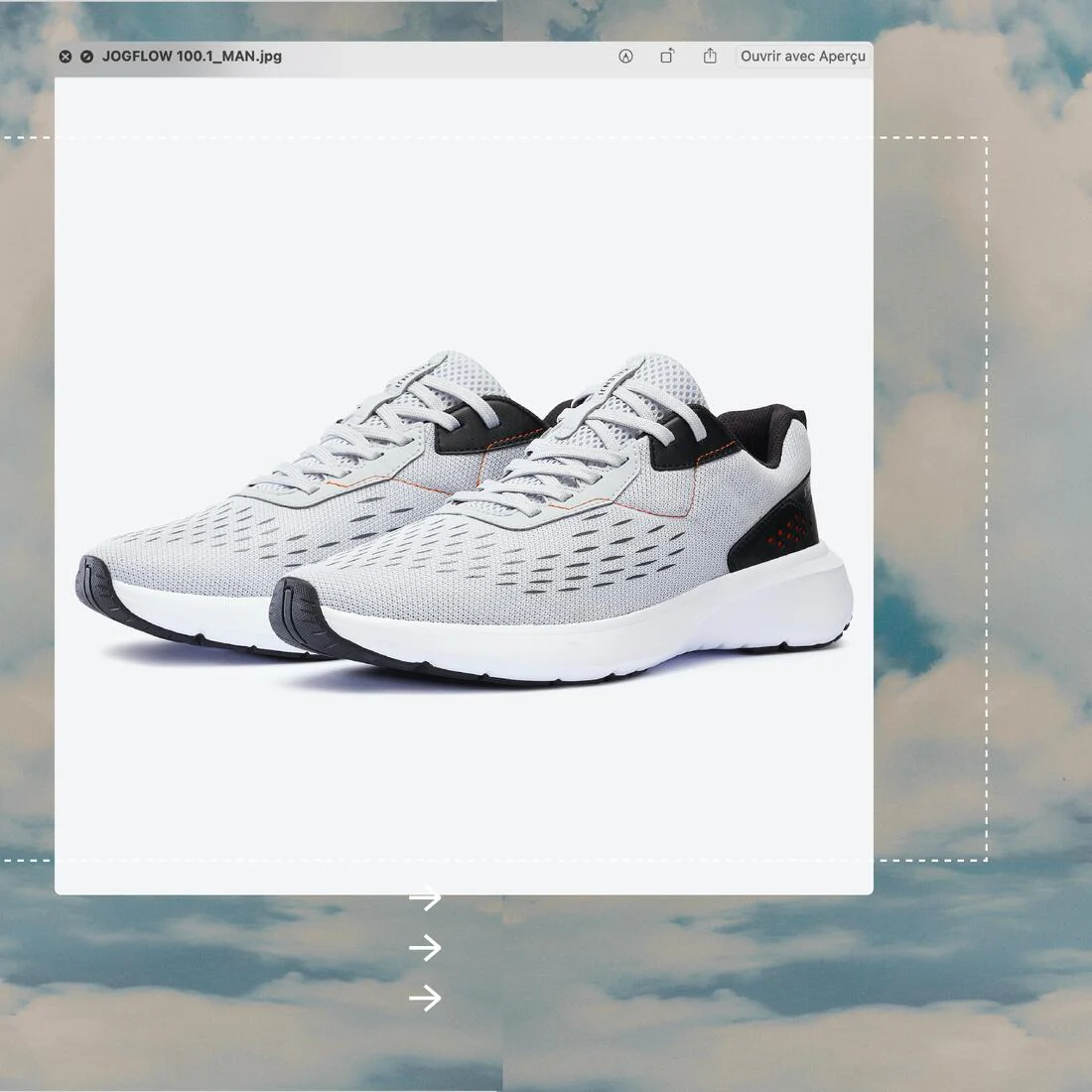 MEN'S JOGFLOW 100.1 RUNNING SHOES - Image 21