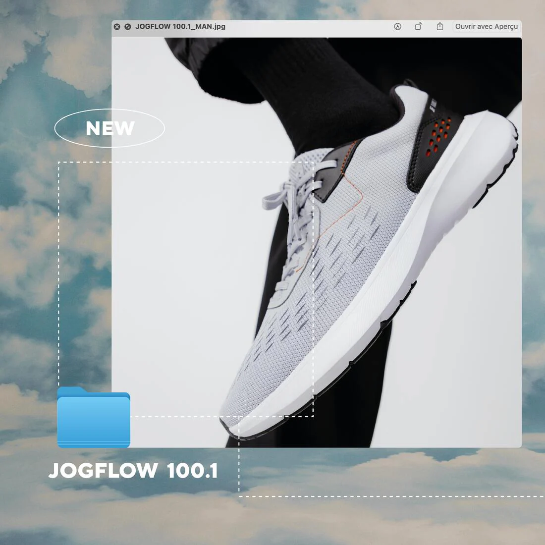 MEN'S JOGFLOW 100.1 RUNNING SHOES - Image 24