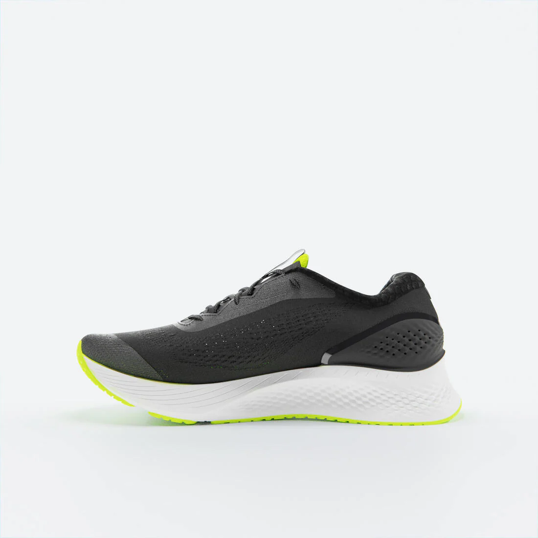 Men's KIPRUN KS500 2 Running Shoes - Black/Yellow - Image 3