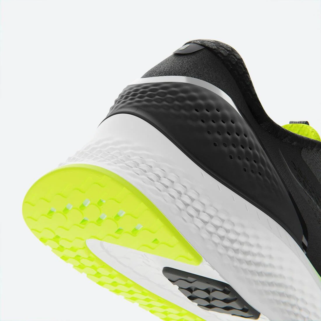 Men's KIPRUN KS500 2 Running Shoes - Black/Yellow - Image 4