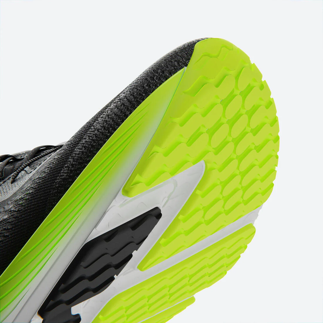 Men's KIPRUN KS500 2 Running Shoes - Black/Yellow - Image 7