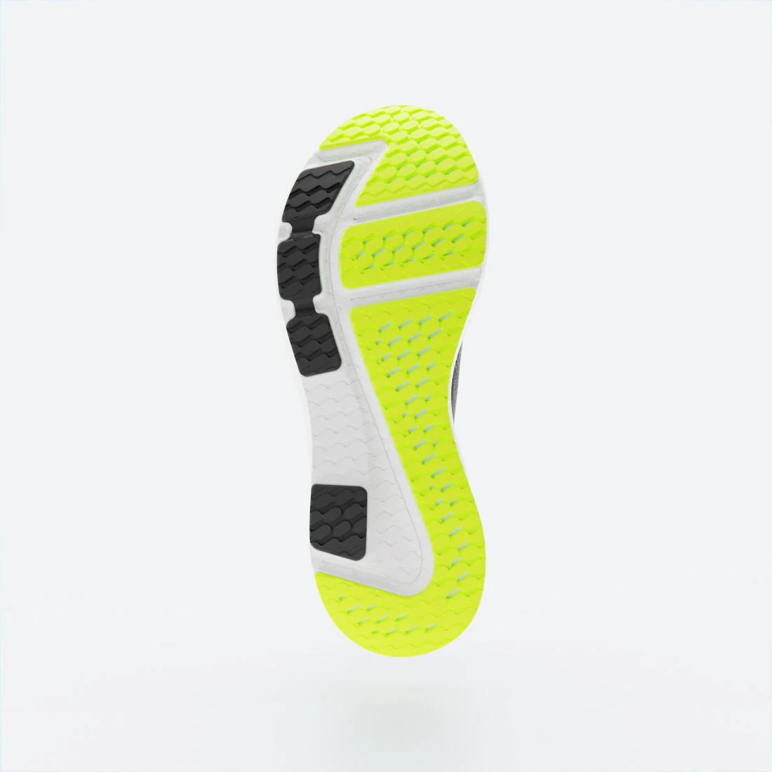 Men's KIPRUN KS500 2 Running Shoes - Black/Yellow - Image 9
