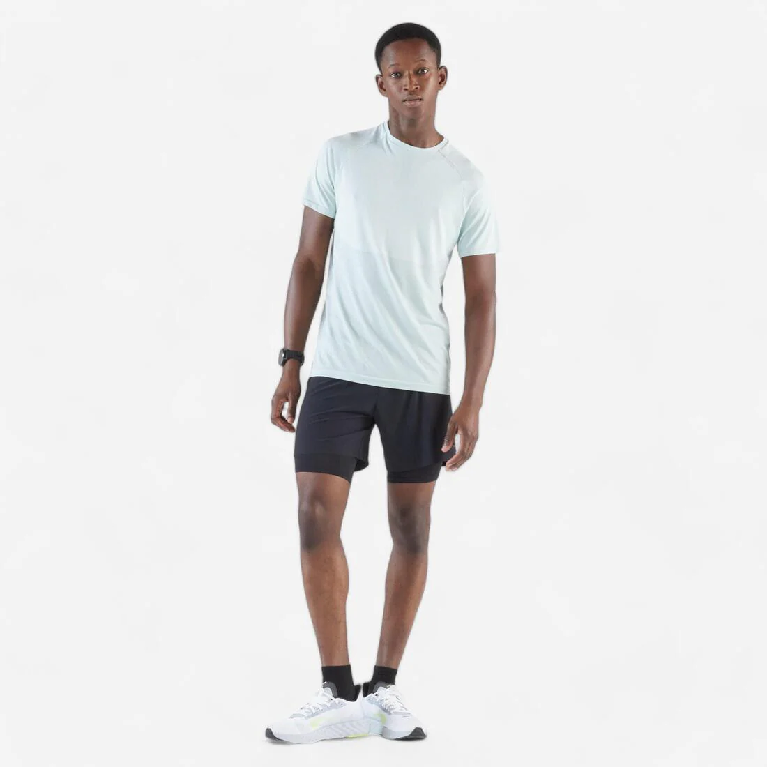 Men's KIPRUN Run 500 Comfort seamless running T-shirt - Image 7