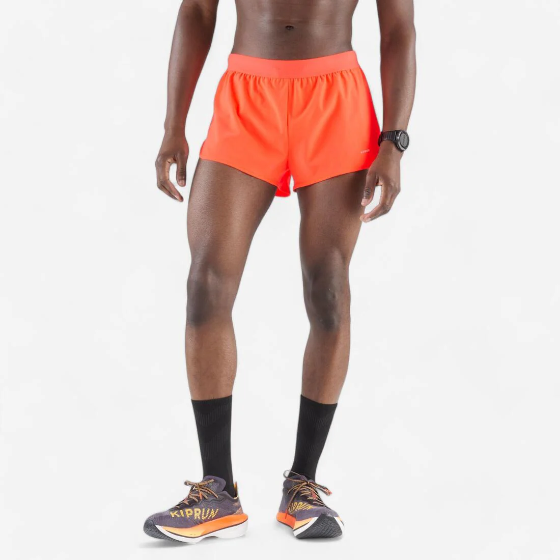 Men's KIPRUN Run 500 Comfort Split Running Shorts - Image 2