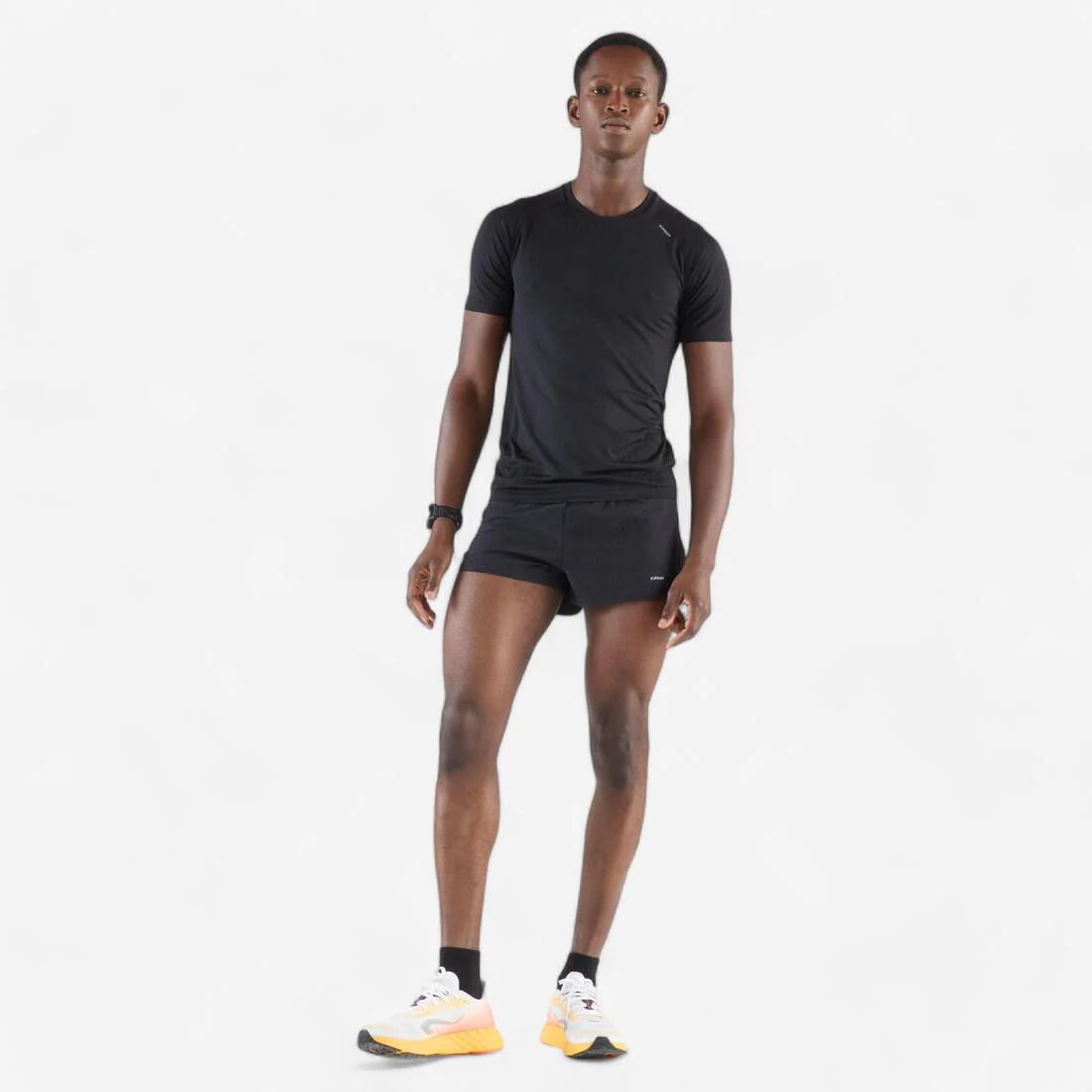 Men's KIPRUN Run 500 Comfort Split Running Shorts - Image 5