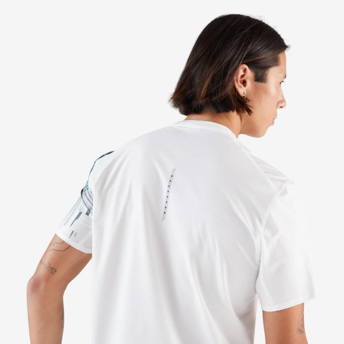 Men's Long-Distance Running T-shirt-Kiprun Run 900 Ultra-Beige graphics - Image 5