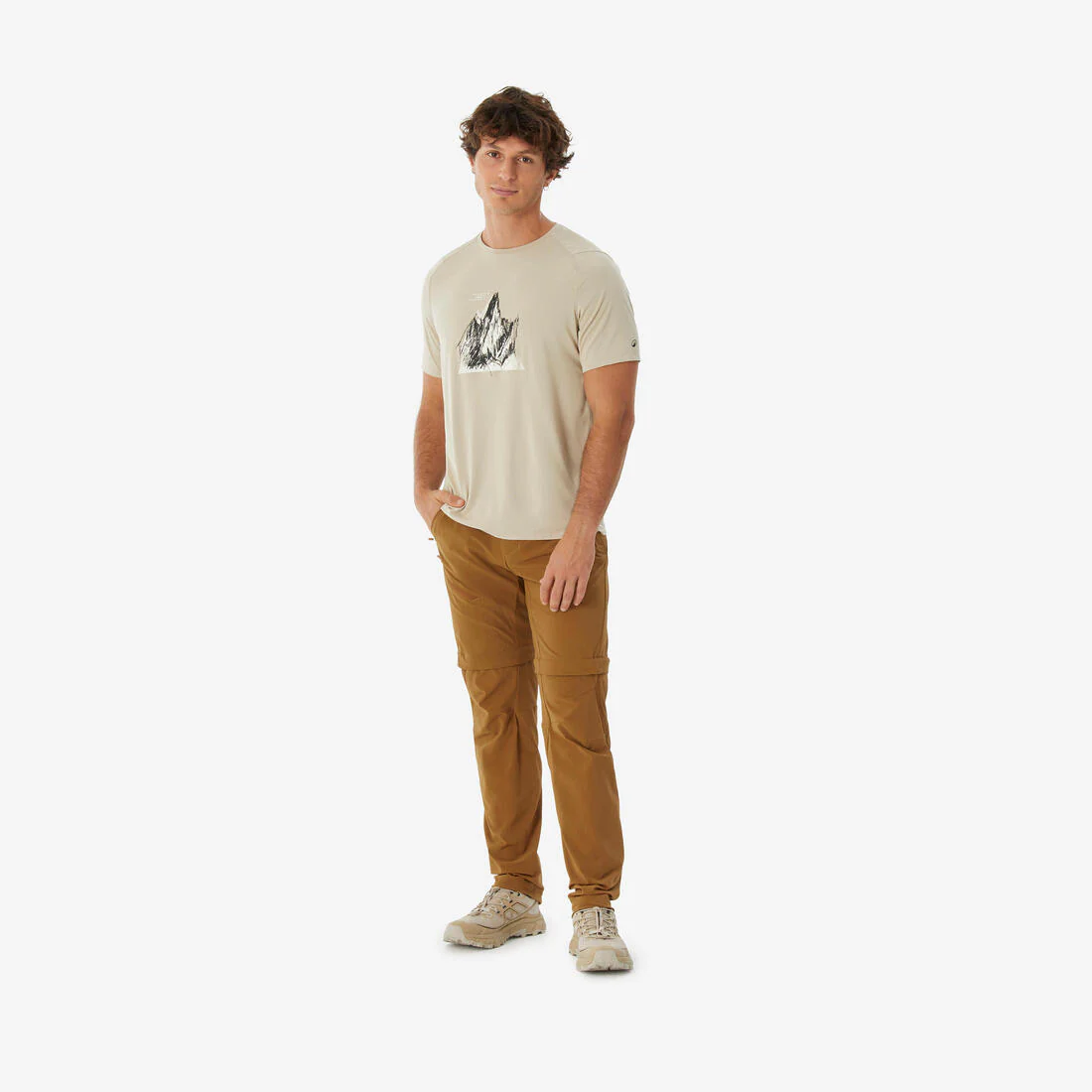 Men's MH500 short-sleeved hiking t-shirt - Image 11