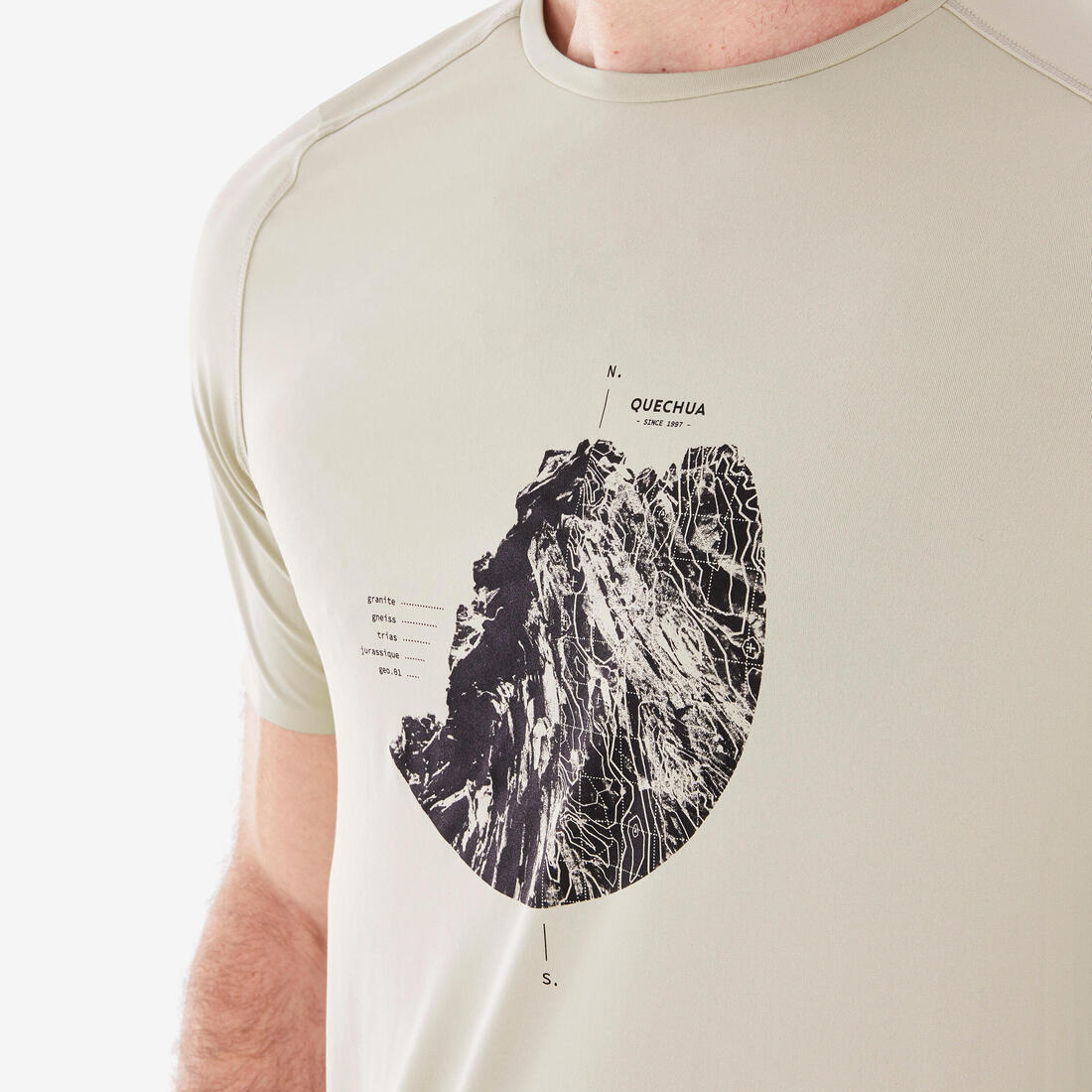 Men's MH500 short-sleeved hiking t-shirt - Image 14