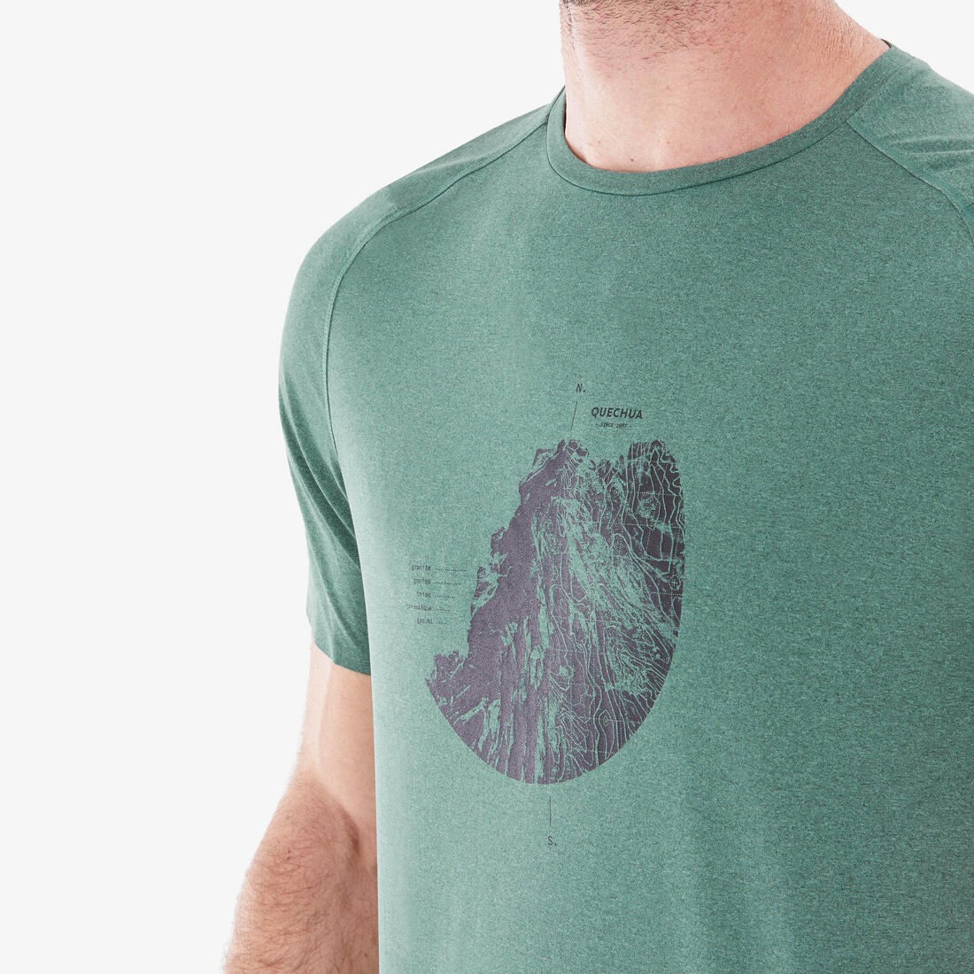 Men's MH500 short-sleeved hiking t-shirt - Image 19